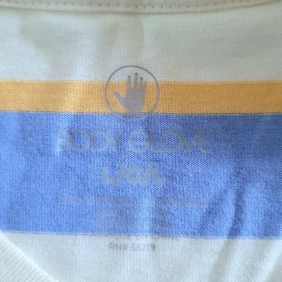 Body Glove🧤 Striped "Iris" Tee👕 - NWT - Picture 4 of 14